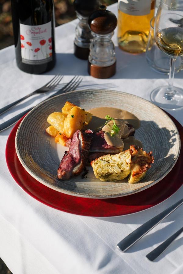 Hotel Restaurant Les Coquelicots, The Originals Relais 圣帕尔杜洛尔蒂日耶 外观 照片