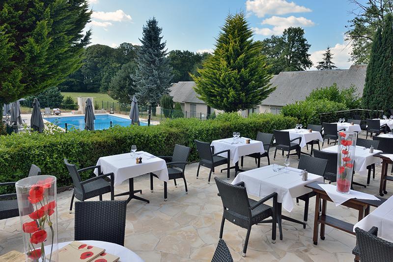 Hotel Restaurant Les Coquelicots, The Originals Relais 圣帕尔杜洛尔蒂日耶 外观 照片
