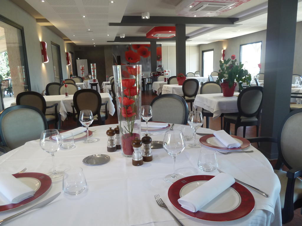 Hotel Restaurant Les Coquelicots, The Originals Relais 圣帕尔杜洛尔蒂日耶 外观 照片
